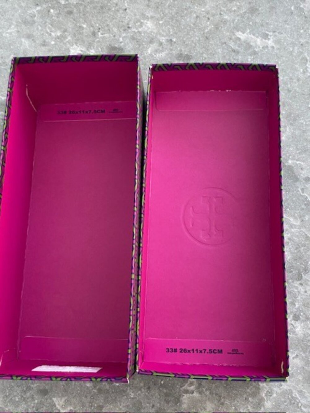 Tory Burch Shoe Box Empty Storage Box - Picture 6 of 6
